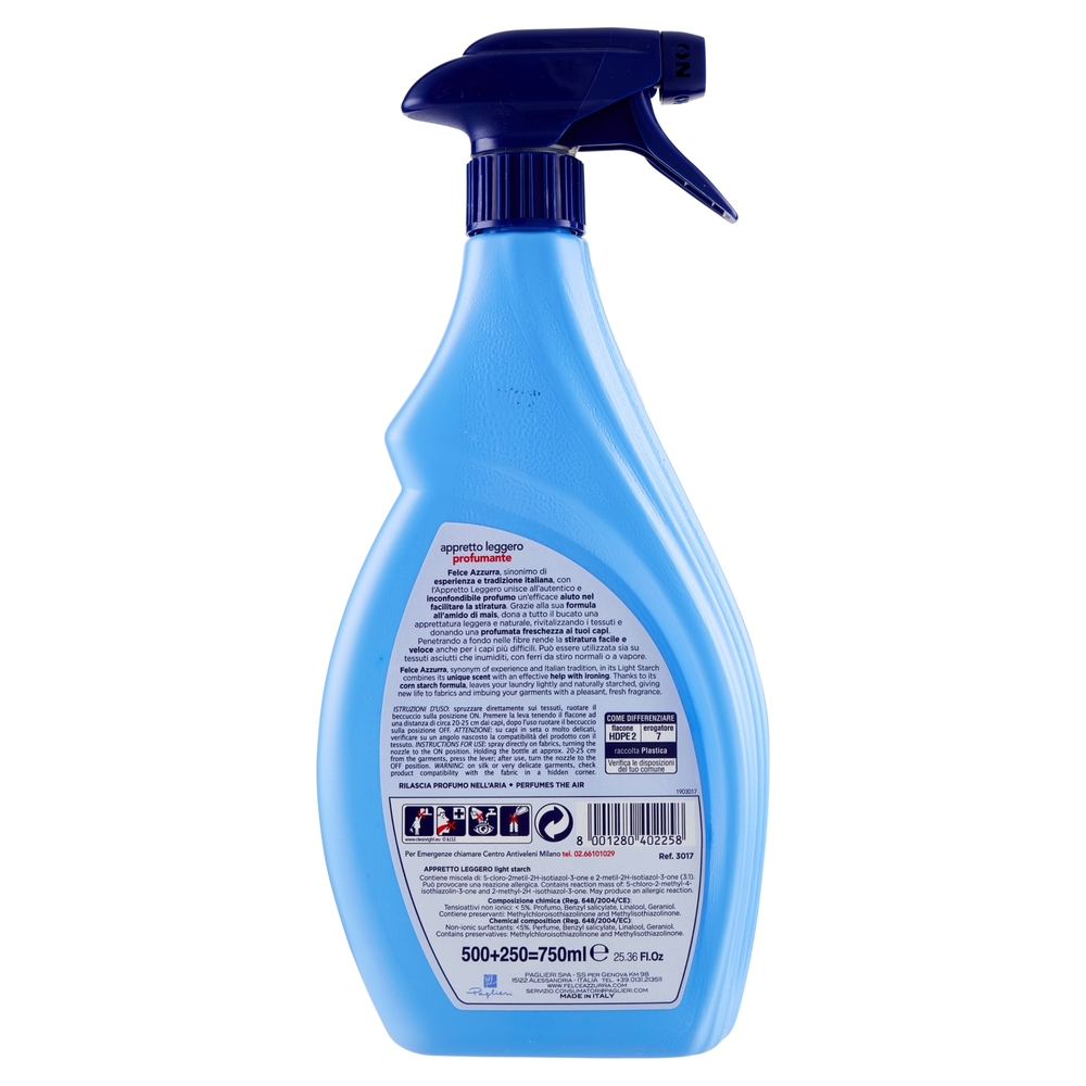 Felce Azzurra Appretto Leggero 750 ml